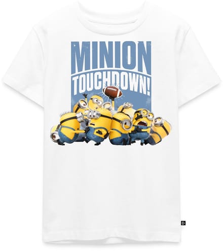 Minions Football Touchdown Premium T Shirt Kinderen