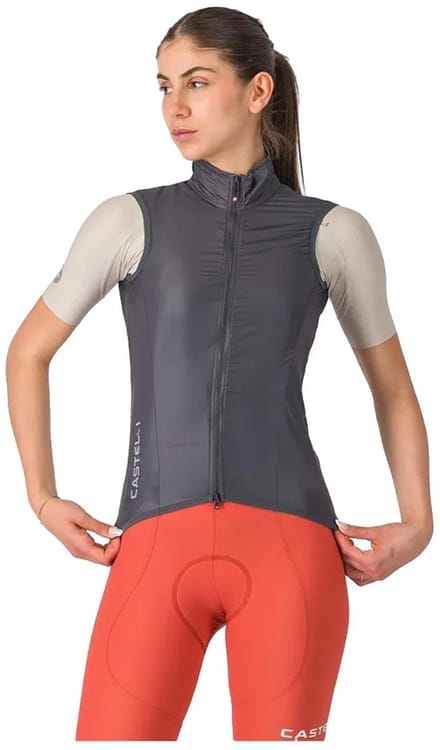 Castelli Aria 2 Gilet Grijs S Vrouw