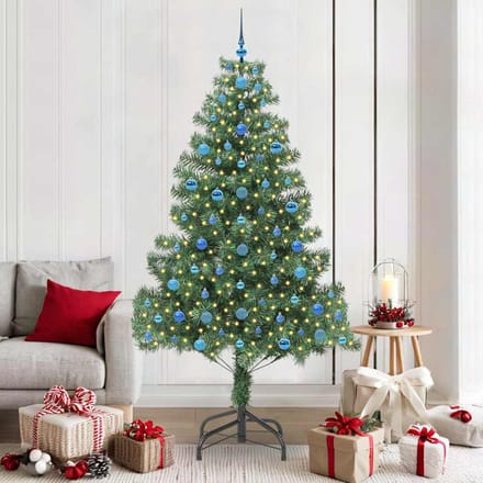 vidaXL - Kerstboom - Groen - 210 - cm - PVC