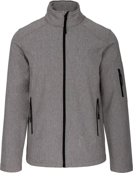 Kariban Softshell jas K401 - Marl Grey - M