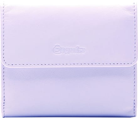 Esquire Leren Portemonnee Viktoria Little Wallet Lilac Paars