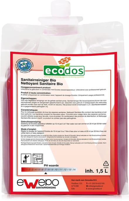 Ewepo Ecodos Easy sanitair bio 2x1,5 L.