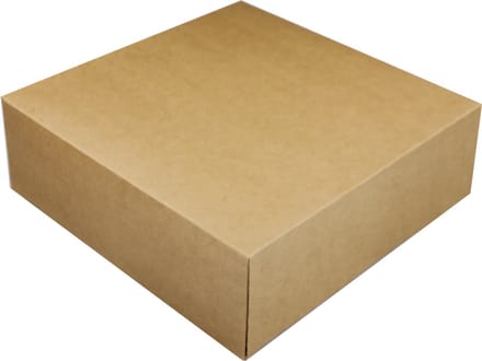 BrandNewCake® Taartdoos - 30x30x10 cm - Taartdoos Karton - Cakedoos - 50 Stuks - Bruin