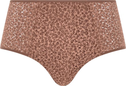 Chantelle - Easy Feel Hoge Slip Norah Wild Brown - maat 40 - Bruin