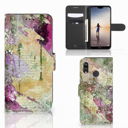 Hoesje Samsung Galaxy A30 Letter Painting