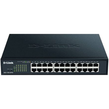 D-Link DGS-1100-24PV2/E DGS-1100-24PV2/E Netwerk switch RJ45 24 poorten 48 Gbit/s PoE-functie