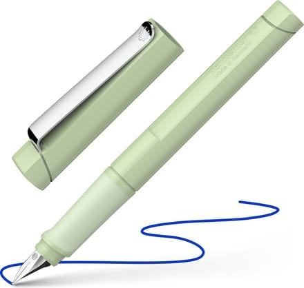 Schneider vulpen - Base - soft green - penpunt M - S-160226