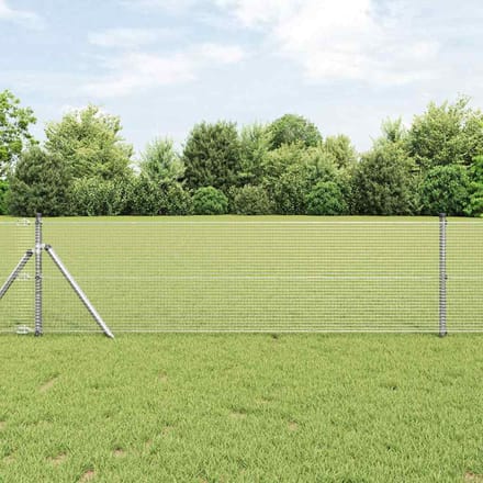 vidaXL - Gelast - gaashek - 1000 - x - 40 - cm - Zilver