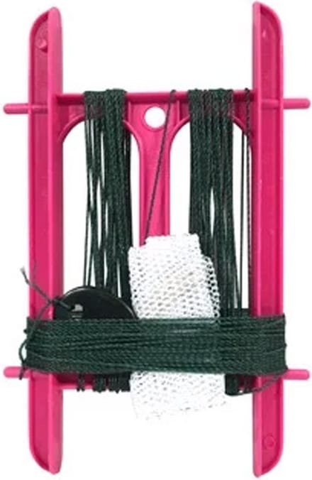 Gebro Lijn Krabhengel / vishengel voor krabbetjes - roze - 13 m