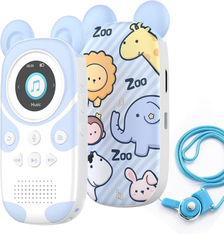 32GB Draagbare MP3 Speler voor Kinderen met Bluetooth 5.3 - Schattige Cartoon Panda