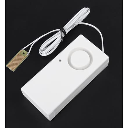 Water Overloop Sensor Detector 120dB Water Lekkage Alarm Systeem white