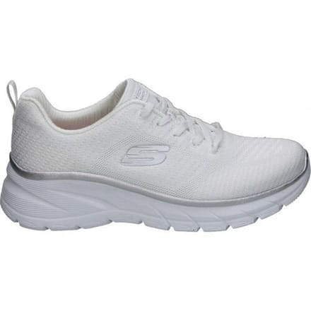 Skechers Dames Fashion Fit 2.0 Moonlight Glow Sneakers White Silver