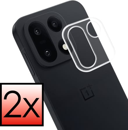Camera Lens Protector - 2 Stuks - Geschikt voor OnePlus 15 - Camera Screenprotector - Beschermglas - Gehard Glas - Tempered Glass - Screen Protector