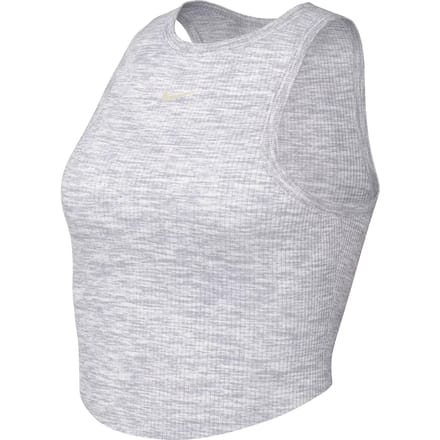Geribde, getailleerde damestanktop Nike Essentials