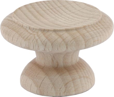Starx Knop rond - hol - 40mm - beuken