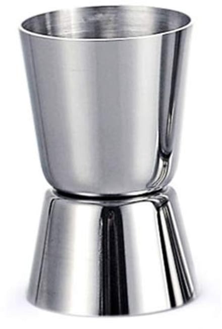 T&F Jigger Spirit Measure 20ml/30ml - Roestvrijstalen Cocktail Maatbeker