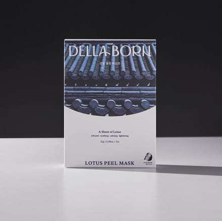 DELLA BORN - Lotus Peel Mask - 7 stuks - 1 box - [Korean Skincare]
