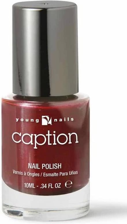 Caption Nagellak 036 - Here's the deal - donkerrood metallic