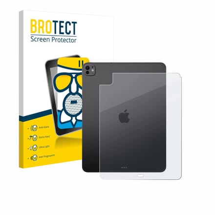 BROTECT - Screenprotector voor Apple iPad Pro 13" 2025 (Achterkant) - Folie Beschermfolie Beschermglas matte