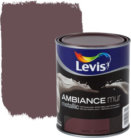 Levis Ambiance Mur Metallic Quartz 1L