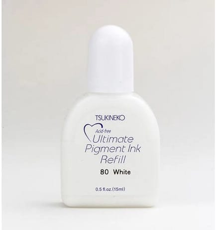 VRS-000-080 - VersaColor Inker - White - refill - navulling 15ml wit - stempelinkt - hobbyinkt - pigment inkt - inkt