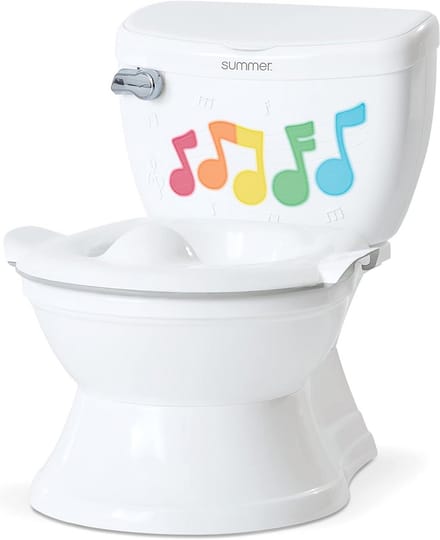 Potje met Muziek - Kinder Potje - Zindelijkheidstraining - Interactieve Lampjes - Standaard Formaat - Wit