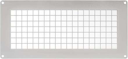 Galvanized Steel Rectangular Crawling Grid 250 x 120 mm - Ventilation Grille for Air Supply and Exhaust Protection