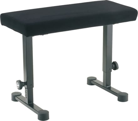 Konig & Meyer 14086 verstelbare pianobank stof