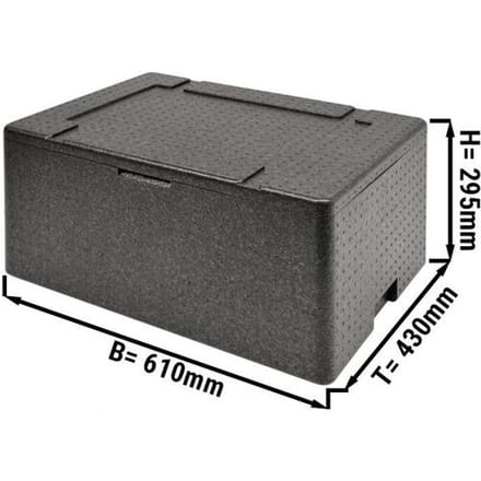 GGM Gastro Universal Thermobox - 42,8 Liter - mit Deckel