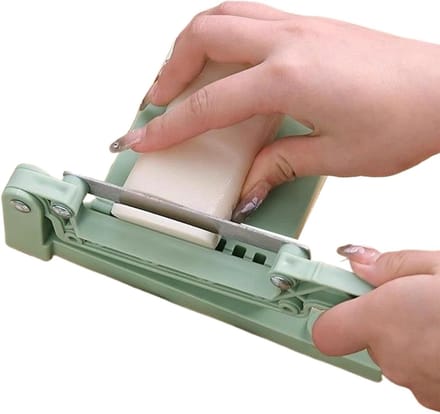 Rijstkoeksnijder - Keukensnijder - Eenvoudig snijden - Instelbare dikte - 269 cm - Groen