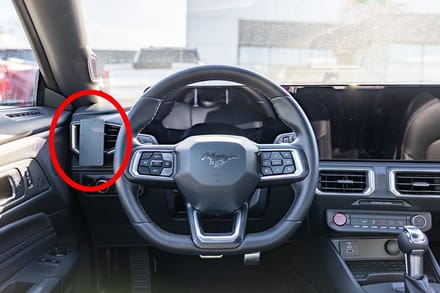 Brodit ProClip houder geschikt voor Ford Mustang 2024 - Left mount