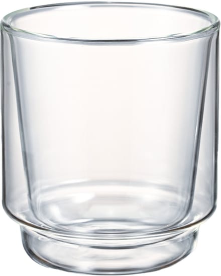 HARIO Double-Walled Matcha Cup - 370mL - Dubbelwandige Matchakop - Hittebestendig Glas - Transparant