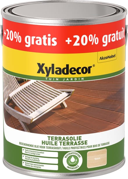 Xyladecor - Terrasolie - Naturel - 3 L