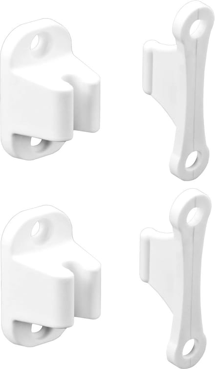 2-pack deurvanger voor campers en caravans - stevige kunststof accessoires