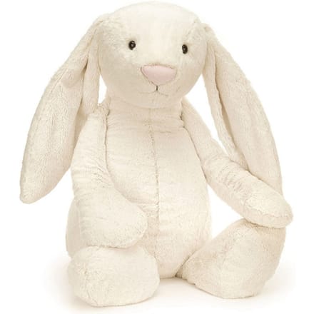 Jellycat knuffel Bashful bunny cream really really big