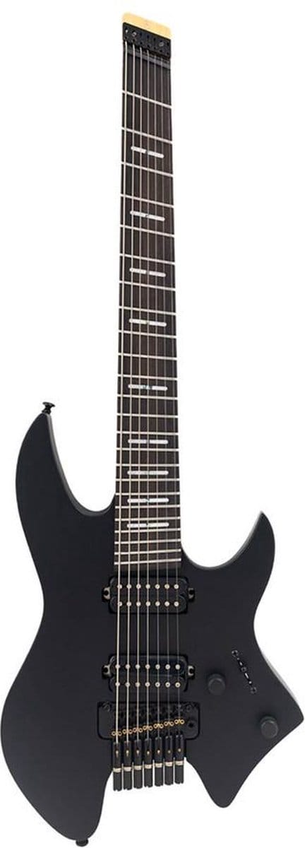 Sire X6H7 7-snarige Headless Elektrische Gitaar Black