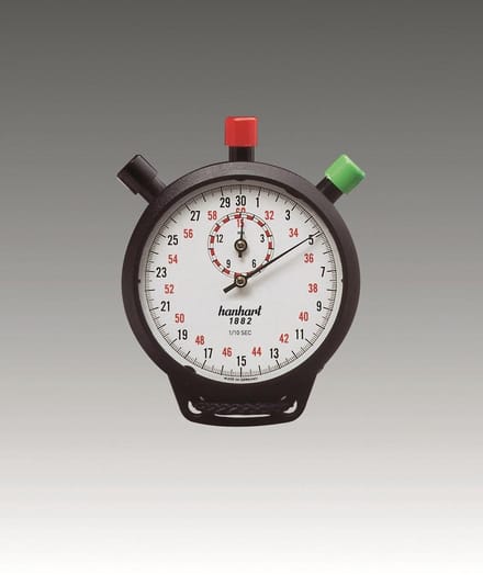 Hanhart stopwatch mechanisch Amigo 141.0434-00 -  1/10 sec - 15 min.