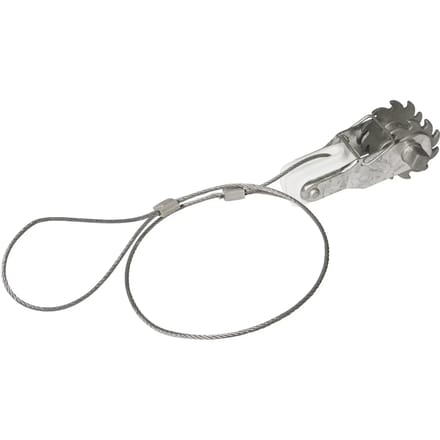 Hekwerk accessoire metalen draadspanner met isolator en draad Ako