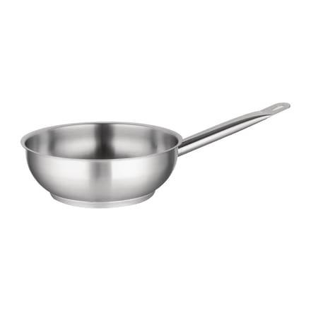 Conische RVS Sauteuse - 24cm - Vogue M923 - Horeca & Professioneel