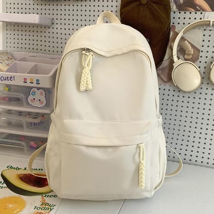 Kinderen Basisschoolleerlingen Middelbare School Meisjes Middelbare Schoolleerlingen Studenten Rugzak white