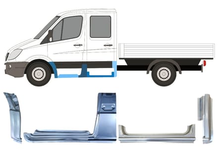 Reparatiepaneel set voor Mercedes Sprinter 2006-2018 / Links