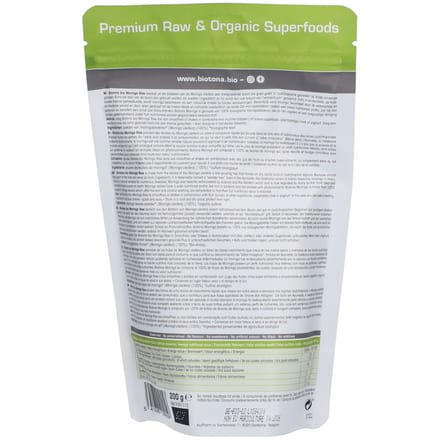 Biotona Moringa raw powder bio (200g)