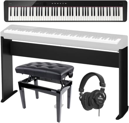 Casio Privia PX-S1100 BK Piano starterset Deluxe