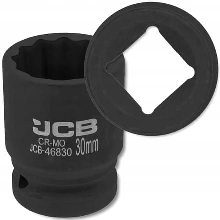 JCB Klucz nasadowy - 30mm - CrMo - 12-kanten - 3/4"