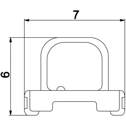 DUSCHOLUX Collection Pure Five Magnetic Profile 251181011962100