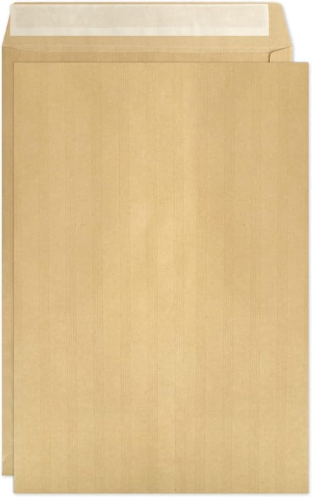 Bruine Kraftenveloppen E4 Zelfklevend 280x400 mm voor Verzending
