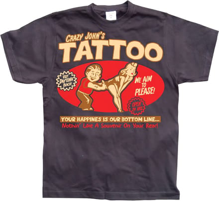 Hybris Crazy John's Tattoo T-shirt SH-1-11071-LFH3-6