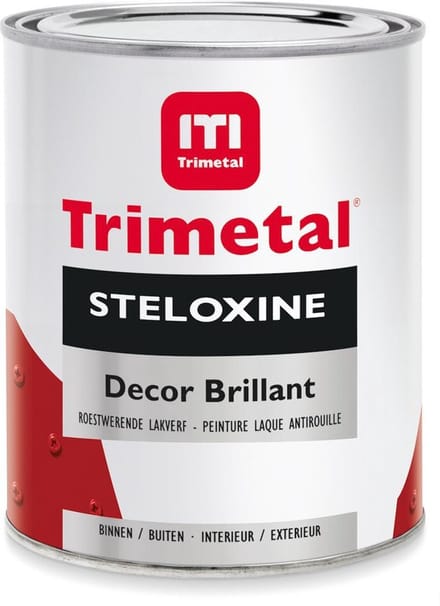 Trimetal Steloxine Decor Brillant - Roestwerende lakverf - Wit - 2.5L