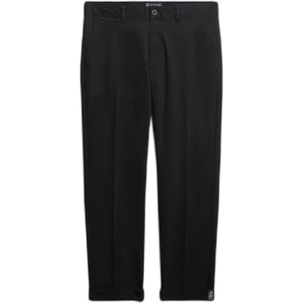 Superdry Premium Chino Normale Pasvorm Black Grootte: 32/32