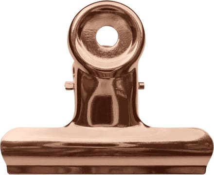 LPC Papierklem Bulldog clip koper - 38 mm -20 stuks